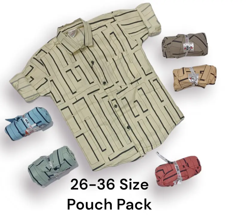 EXCLUSIVE KIDS POUCH PACKING SHIRTS uploaded by business on 12/22/2023