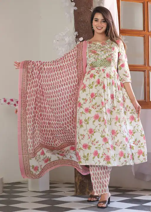 Kurti with Pent dupatta  uploaded by R K Textiles  on 12/22/2023