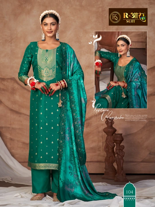 On sale pure dola dress uploaded by Hari Om Fashion  on 12/22/2023