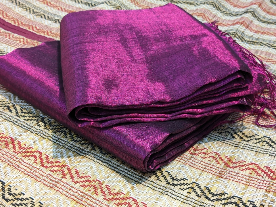 Raga Tissue saree uploaded by Aditri Textile on 12/22/2023