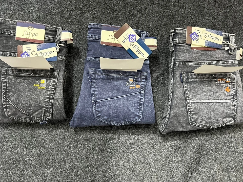 Cotton By Cotton Fabric Power Lycra Basic Jeans 👖🔥 For Men  uploaded by business on 12/22/2023