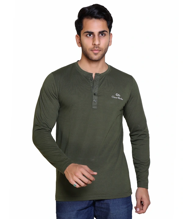 Henley neck tshirts 10 colours  uploaded by James hamliton clothing co on 12/23/2023