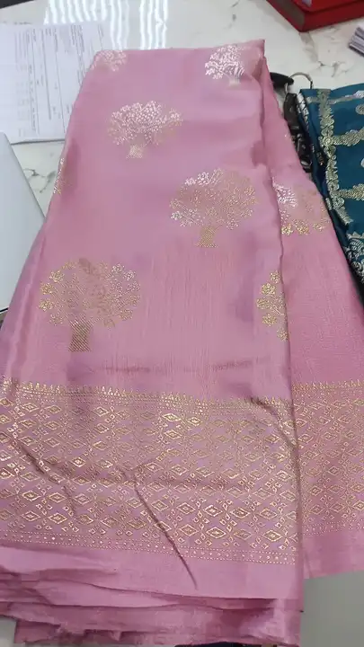 Post image Foil print sarees