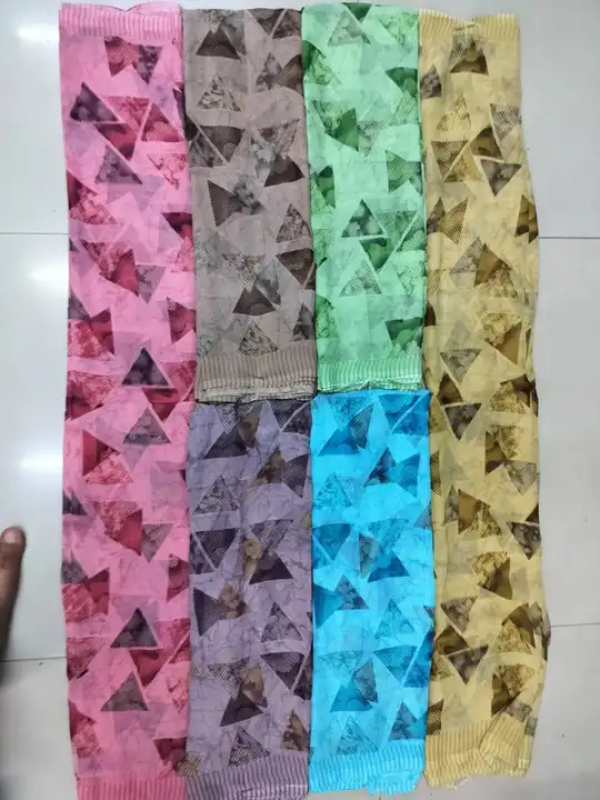 Print sarees uploaded by Shree kamdhenu textile on 12/23/2023
