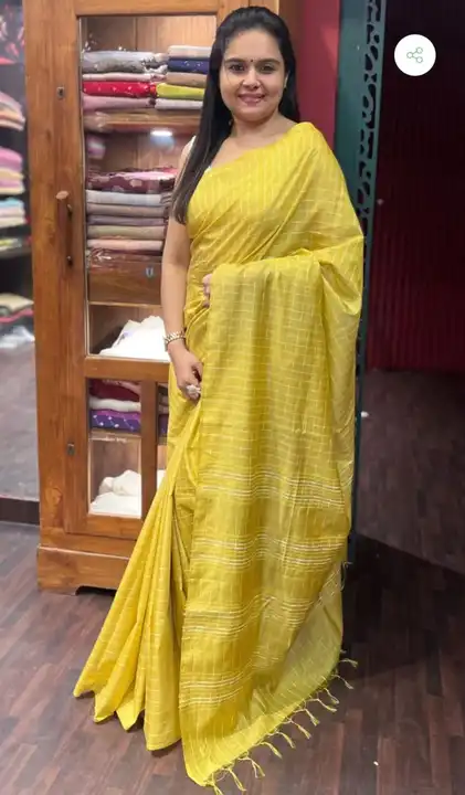 Kota silk saree  uploaded by The goodwill of LINEN on 12/23/2023