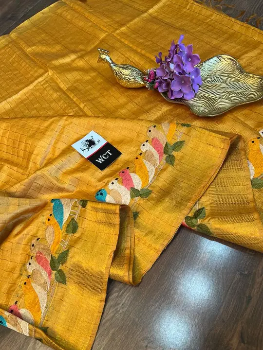 Kota silk Embroidery work saree  uploaded by business on 12/23/2023