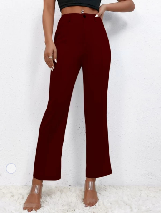 Imported Fabric pants with pocket and zip uploaded by M.N MARKETING on 12/23/2023