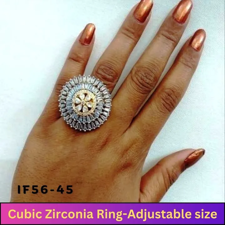 High quality Cubic zirconia ring uploaded by CULTURE on 12/23/2023