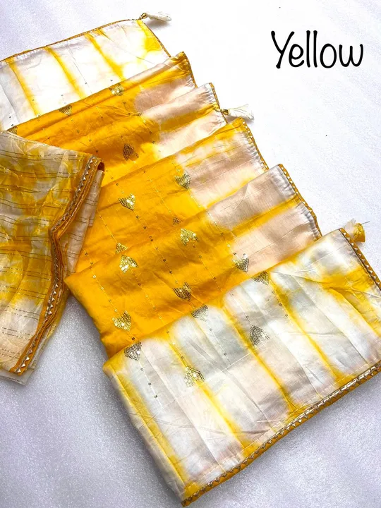 *new launch- batik Sibori print with seqance work🌟*

*fabric- ♾♾
*exclusive latest design in batik  uploaded by BOKADIYA TEXOFIN on 12/23/2023