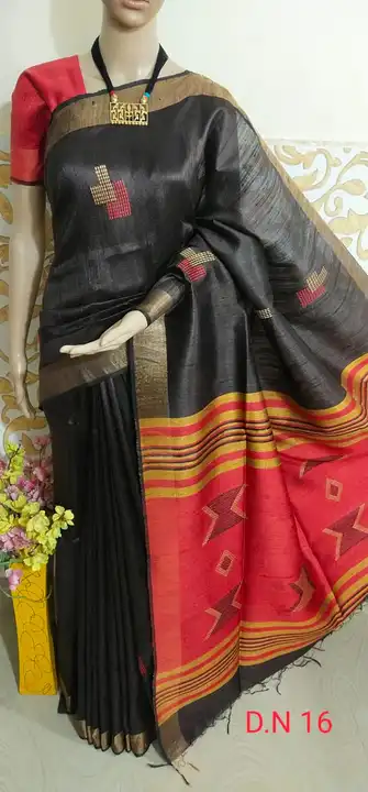 BHAGALPURI PURE RAW SILK SAREE  uploaded by S.N.COLLECTIONS  on 12/23/2023