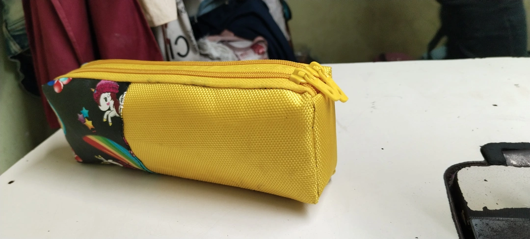 Pencil box dubel zip uploaded by Bag wholesale on 12/23/2023