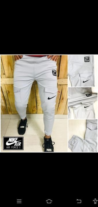 Post image *Brand - NIKE*
*JOGGERS*

*Surplus Quality*

*2 COLORS - Black and Grey*

*Heavy 4 way lycra joggers* 

*FULLY STRECHABLE*

*M,L,XL*
*Standard Sizes*
*M = 28 -30*
*L= 32*
*Xl= 34*
 
*PRICE 470 
free ship*

Note:- 101% *Quality Guaranteed*
1
Full Stock