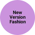 Business logo of New version fashion wear