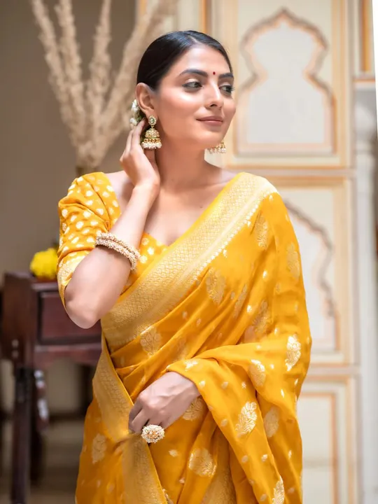 Khadi georget saree  uploaded by business on 12/24/2023