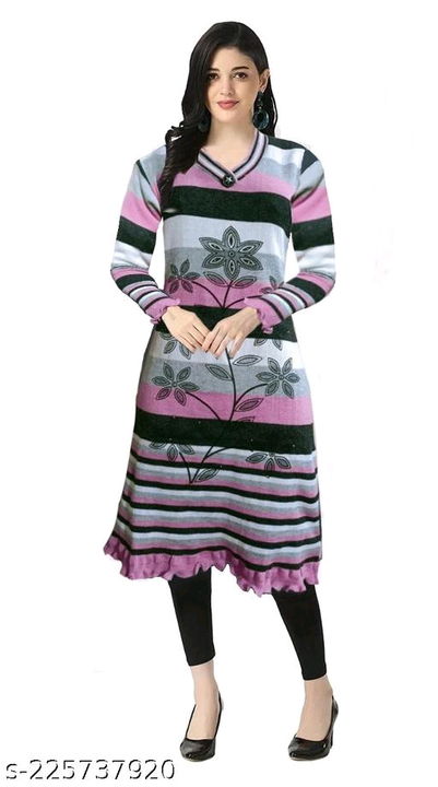Woolen kurti for women uploaded by business on 12/24/2023