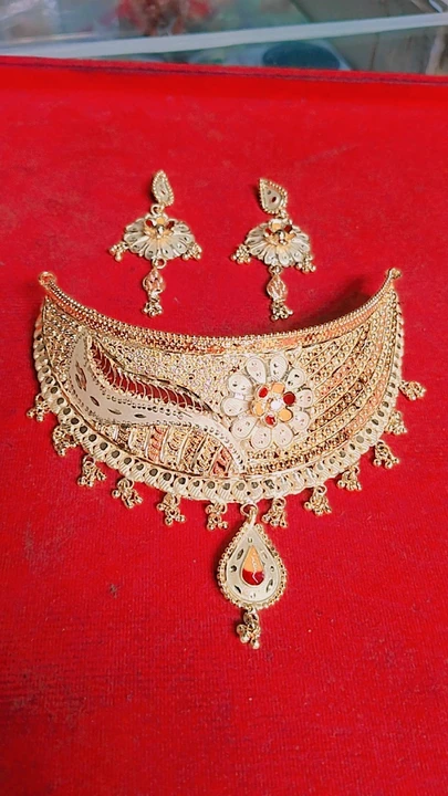 Chokar set  uploaded by Kusum artificial jewellery on 12/25/2023