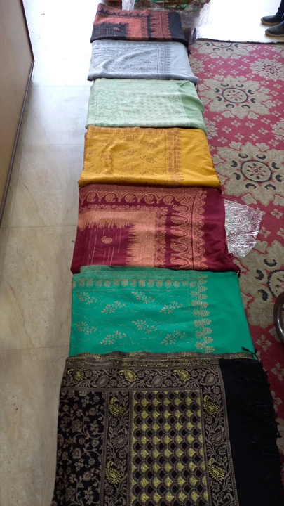 Stall zari  uploaded by Rajesh shawls store  9876119485 on 12/25/2023