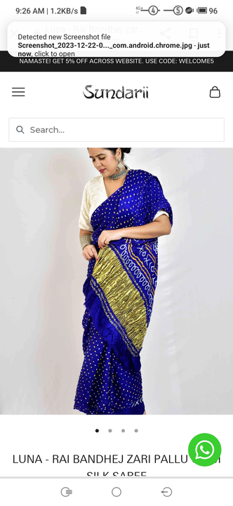 Post image मुझे Gajji silk mirar work kurti के 1-10 पीस ₹10000 में चाहिए. अगर आपके पास ये उपलभ्द है, तो कृपया मुझे दाम भेजिए.