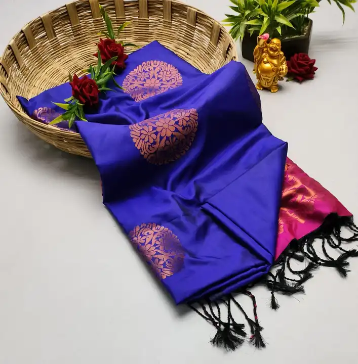 Soft silk sarees uploaded by SPA COLLECTIONS on 12/25/2023