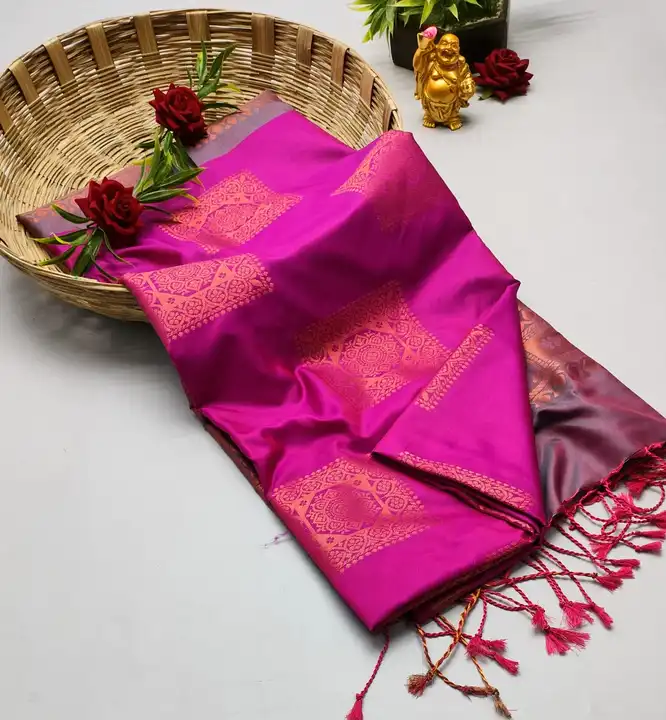 Soft silk sarees uploaded by SPA COLLECTIONS on 12/25/2023