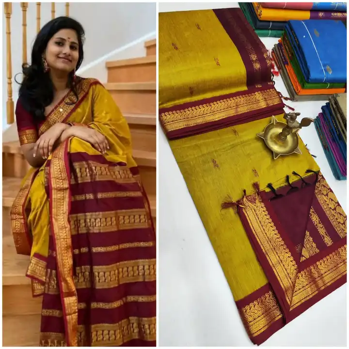 Kalyani cotton sarees uploaded by business on 12/25/2023