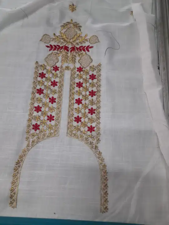 Kota doriya suit and sadi uploaded by Embroidery suit & saree work on 12/25/2023