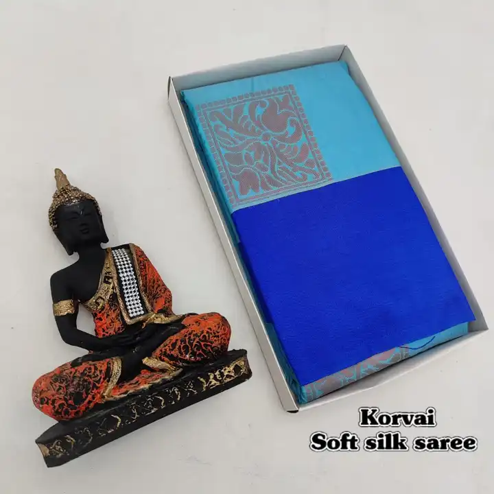 Korvai soft silk sarees uploaded by SPA COLLECTIONS on 12/26/2023