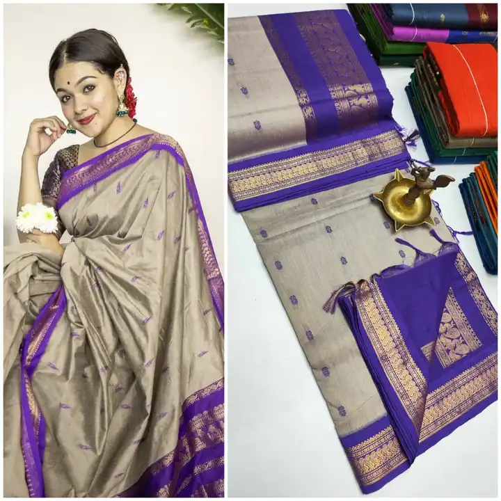 Kalyani cotton sarees uploaded by business on 12/26/2023