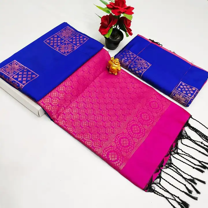 Soft silk sarees uploaded by SPA COLLECTIONS on 12/26/2023