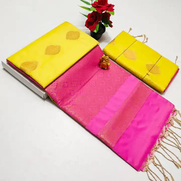 Soft silk sarees uploaded by SPA COLLECTIONS on 12/26/2023