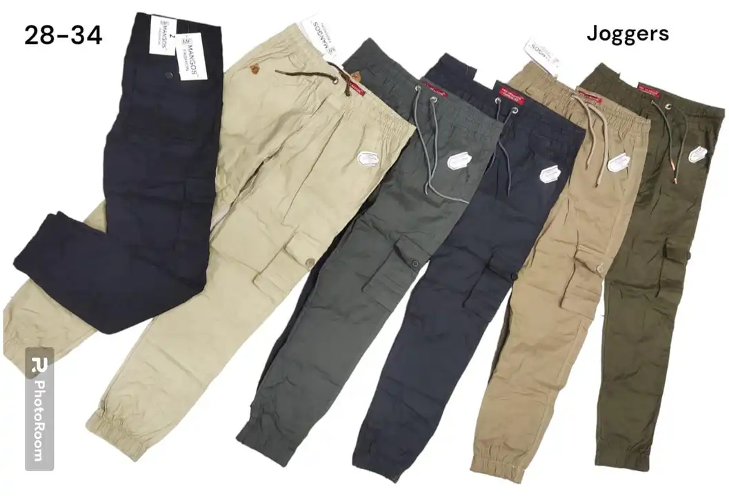 Men's 6 pocket jogger cargo  uploaded by Panther garments - manufacturing  on 12/26/2023