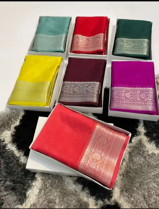Warm Silk pallu 

Border border 

Saree shoft faibric

@ 995/- offer prize 

Book faast uploaded by Ajaz textiles on 12/26/2023