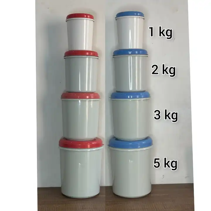 1,2,3,5 kg plan food container (milky quality) uploaded by business on 12/26/2023