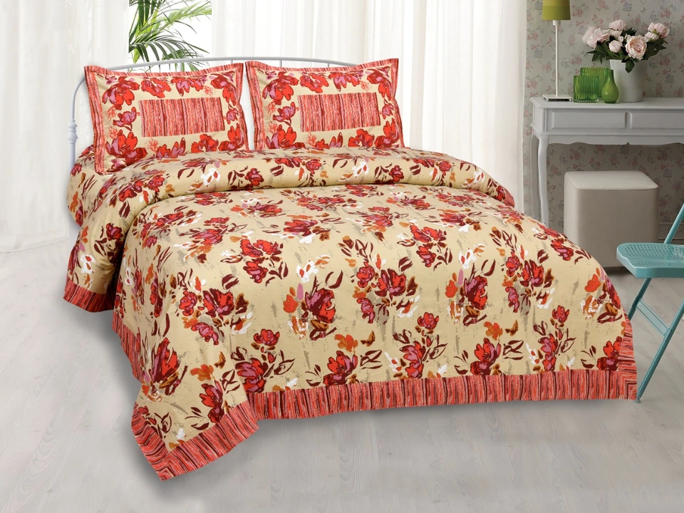 Cotton bedsheet 100*108  uploaded by business on 12/26/2023