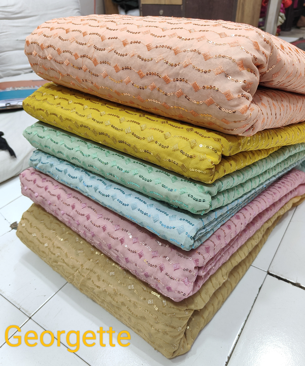 Georgette Fabric uploaded by business on 12/27/2023