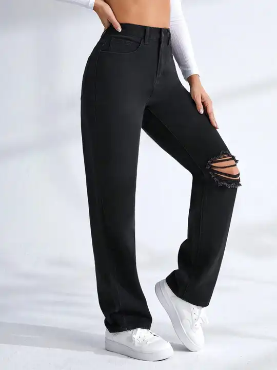Wide leg jeans women  uploaded by Maa Karni Fashion on 12/27/2023