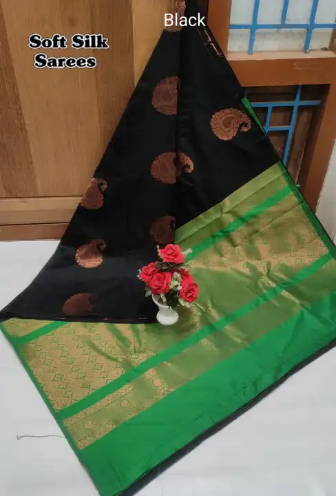 Soft silk saree uploaded by business on 12/27/2023