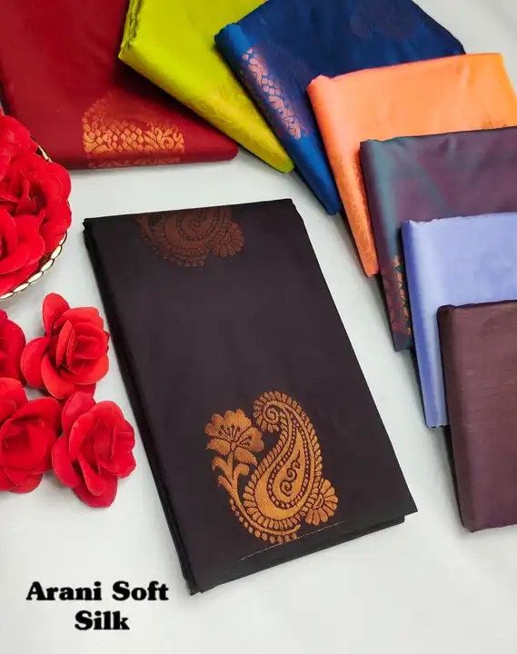 Arani soft silk saree uploaded by SPA COLLECTIONS on 12/27/2023