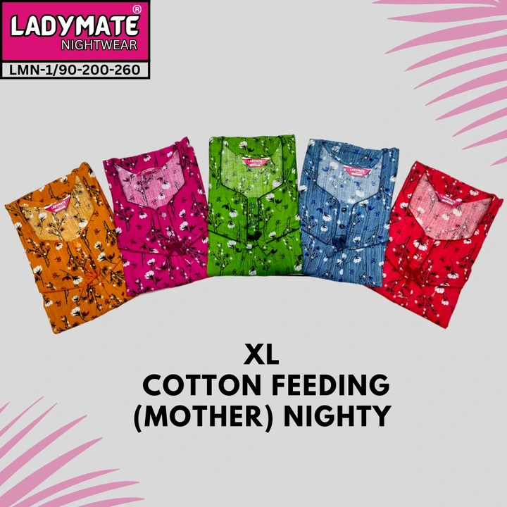 XL COTTON FEEDING NIGHTY uploaded by Jai Ambe Enterptises on 12/27/2023