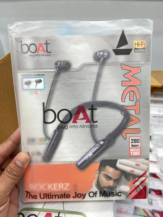 Boat og megnetic on/off working neckband best quality and best price 9649174067 uploaded by B.S. ENTERPRISE ( BABUSINGH RAJPUROHIT) on 12/27/2023
