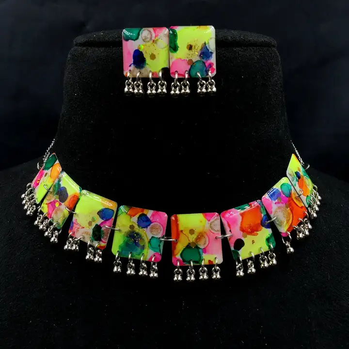 Resin Necklace set  uploaded by CULTURE on 12/27/2023