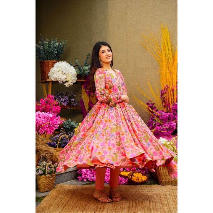 Anarkali Gown uploaded by ROYAL OVERSEAS on 12/27/2023