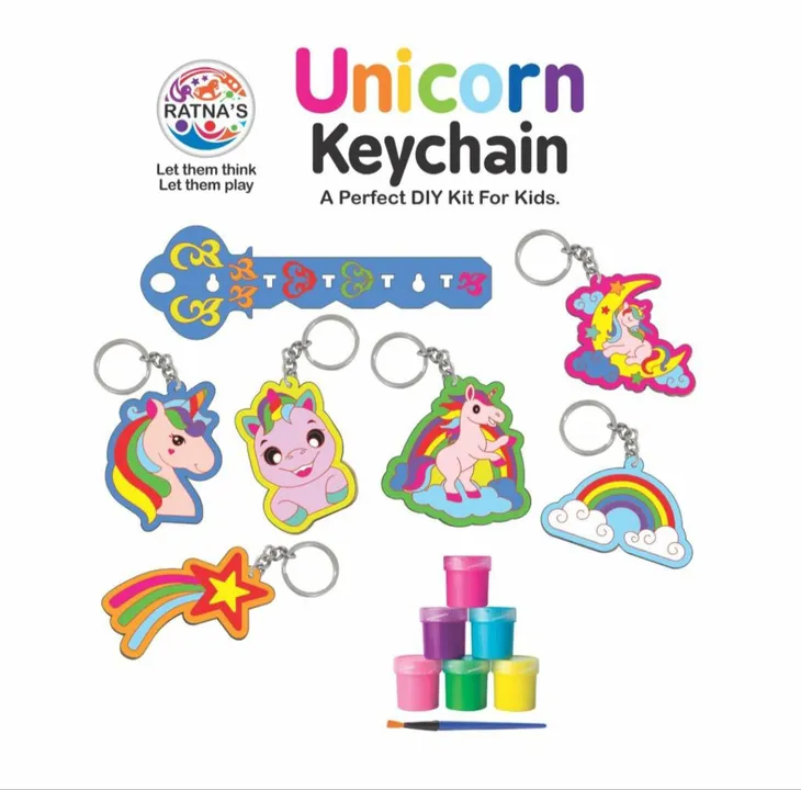 Unicorn keychain uploaded by BHTOYS on 12/27/2023