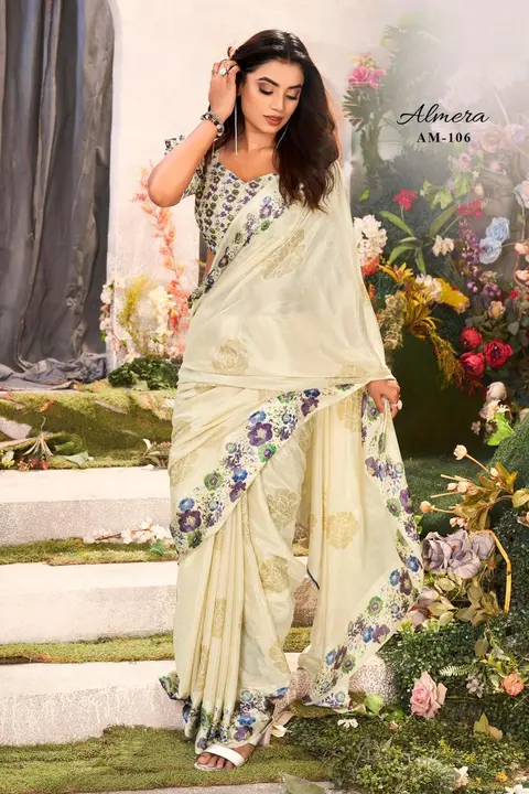 *👑 SAREES 👑*

*New Cataloge Launch 🚀*


▶️ *CATLOGUE - MANNAT*

▶️ *Fabric - Soft Marble Silk Wit uploaded by business on 12/27/2023