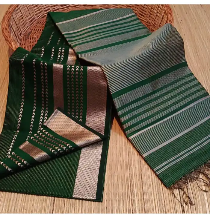 Handloom cotton silk saree  uploaded by Sujata saree cantre on 12/28/2023