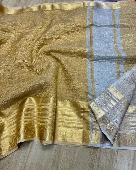 Tissue Carush  uploaded by M.S Silk Saree on 12/28/2023