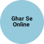 Business logo of Ghar se online
