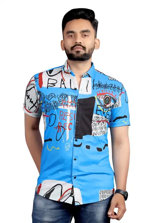 Post image Printed shirt for mens lycra fabric 
Moq - 100 psc
Rate - 95₹
Design - mix
Contact - 8307390806