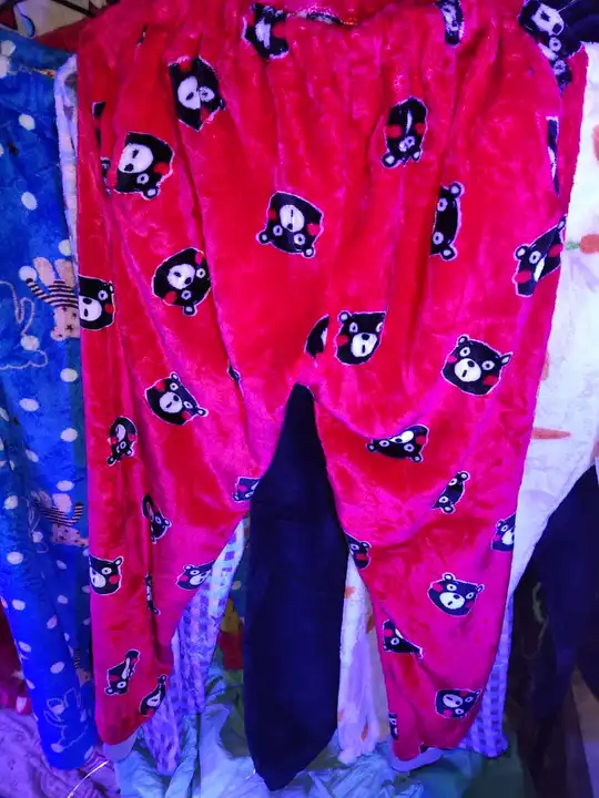 Winter pajama for girls  uploaded by Aman Enterprises WhatsApp or call +919711706212 on 12/28/2023