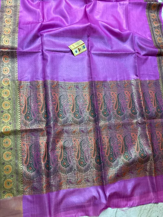 BHAGALPURI PURE TUSSUR BY TASSAR SAREE uploaded by S.N.COLLECTIONS  on 12/28/2023